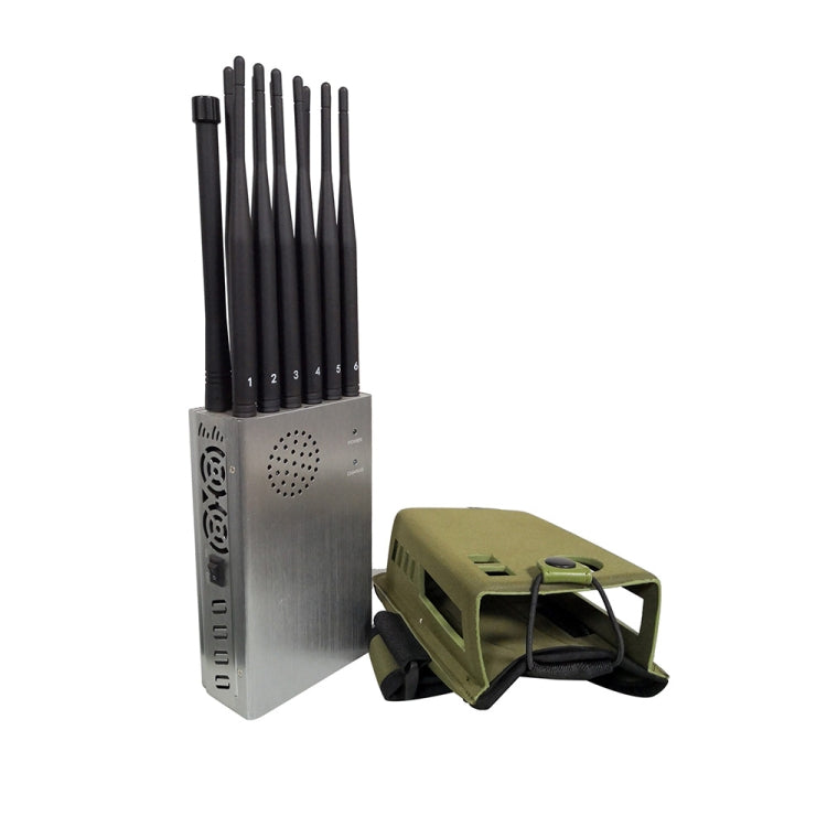 JAX-121A-12A 2G/3G/4G/5.8G/WIFI/GPS/LOJACK Mobile Signal Jammer with Remote Control JAX-121A-12A 2G/3G/4G/5.8G/WIFI/GPS/LOJACK Mobile Signal Jammer with Remote Control